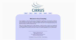 Desktop Screenshot of cirrusconsulting.co.za