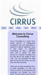 Mobile Screenshot of cirrusconsulting.co.za